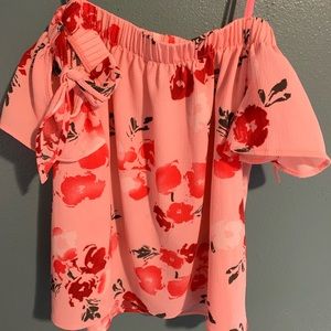 Off the shoulder shirt